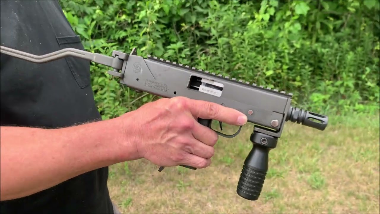 This the First Test Fire of the Practical Solutions PS-W9mmA Tungsten Slow Fire Bolt