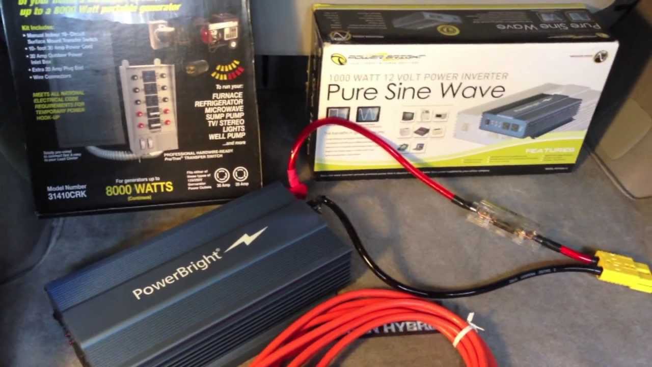 Prius Home Generator - Part I