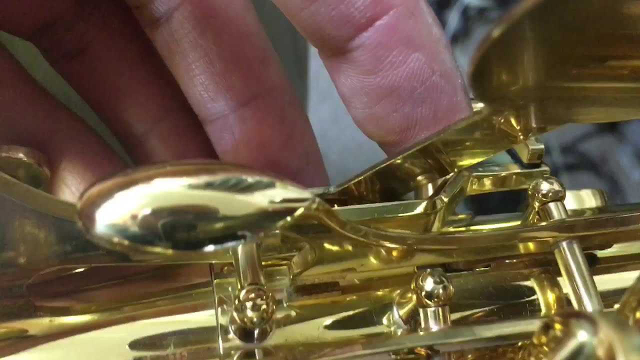 台湾製バリトンサックスの精度！マルカート : 修理動画