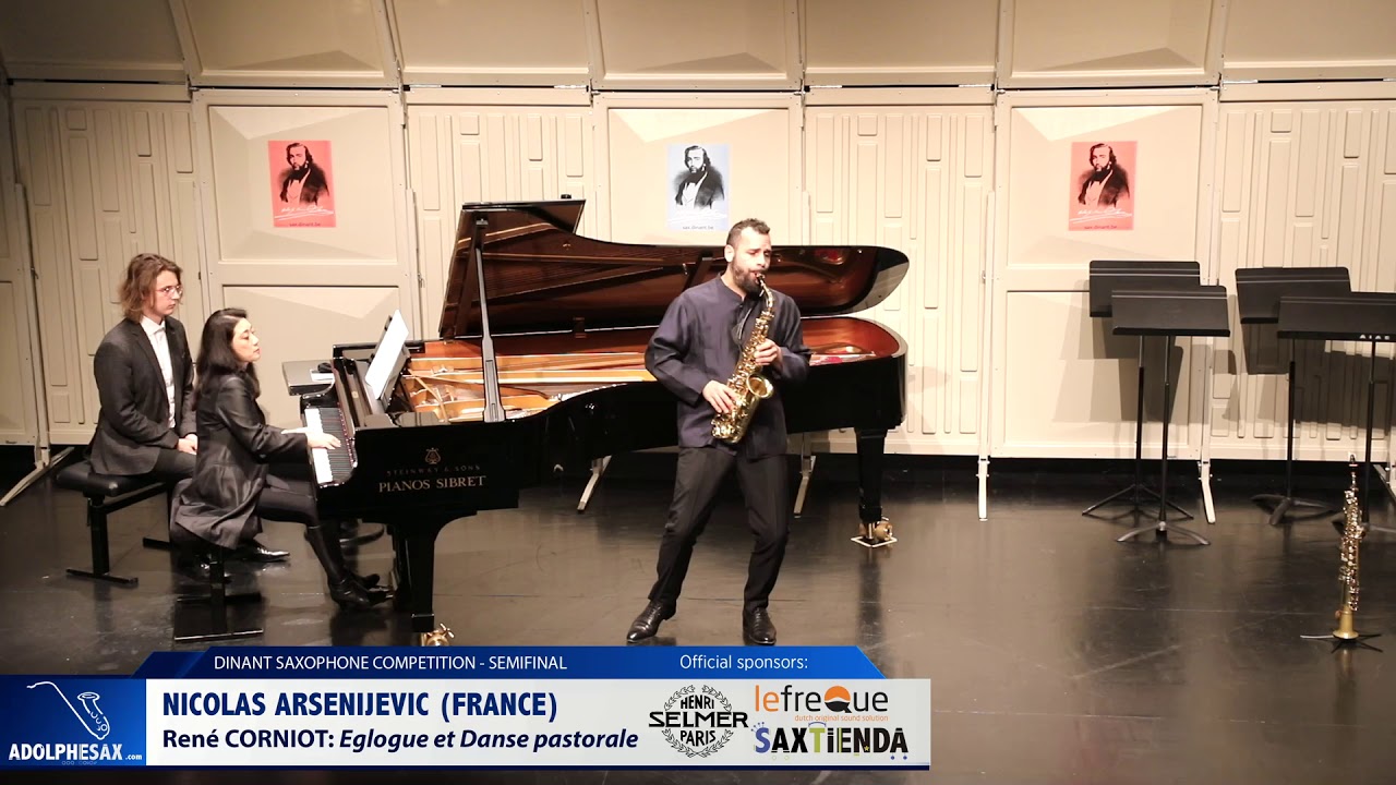 Nicolas Arsenijevic (France) - Eglogue et Danse Pastorale by René Corniot (Dinant 2019)