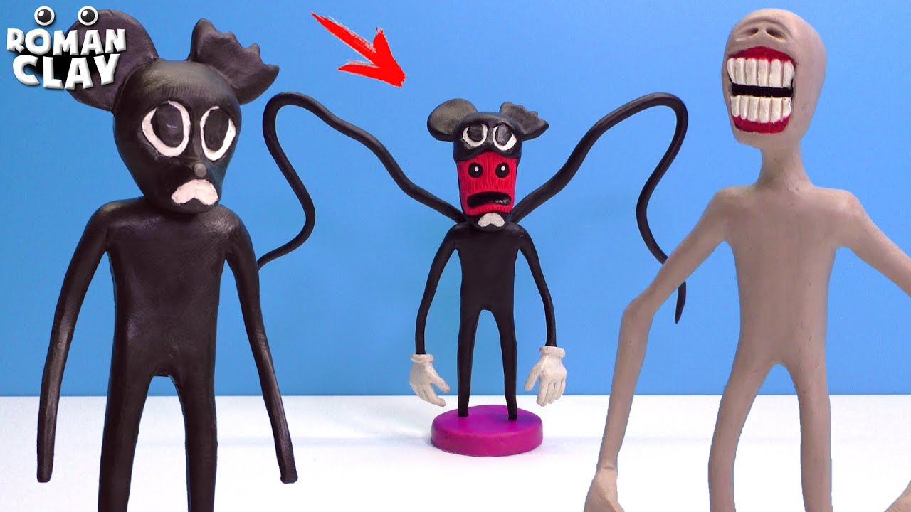 New Cartoon Mouse and Hush with Clay | Trevor Henderson Creatures