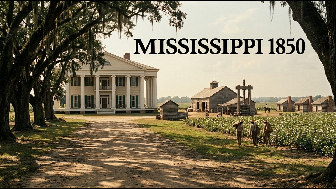 This Is How People Lived Inside a Southern Plantation in 1850 (Wealth, Cotton and Bondage)