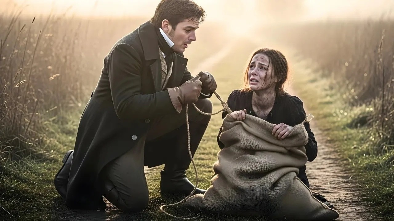 La abandonaron en un saco para morir, pero un duque escuchó una voz diminuta pidiendo auxilio.