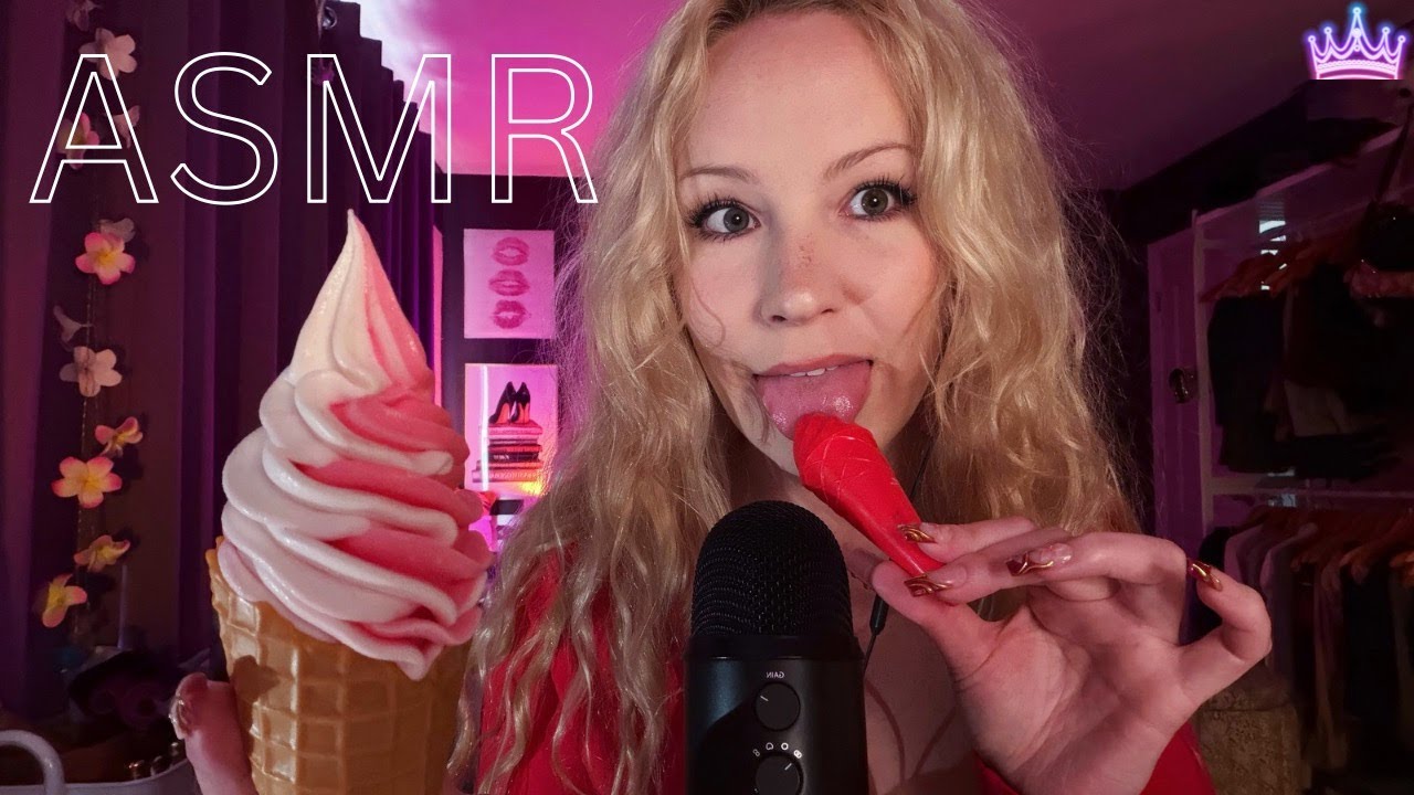 Ice cream & wooden spoon scooping 🍨 | Tingle Master ASMR