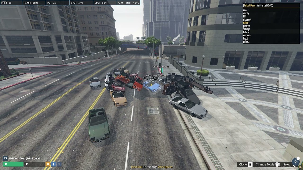 FİVEM SUNUCU PATLATMA #2 | PD ROL PASI ADAMIM XD