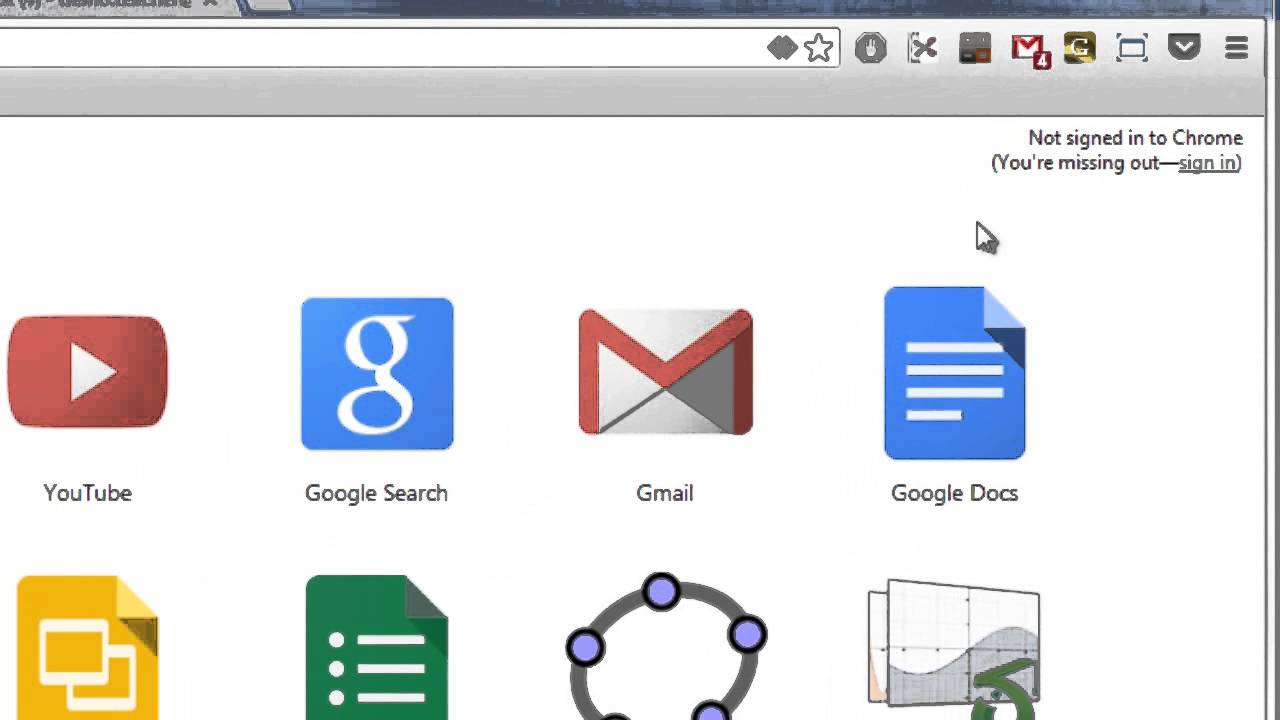 Using Google Chrome Sync