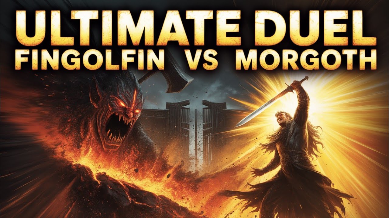 ​🔥 FINGOLFIN vs. MORGOTH: The ULTIMATE Duel! | Silmarillion Epic Battle ⚔️