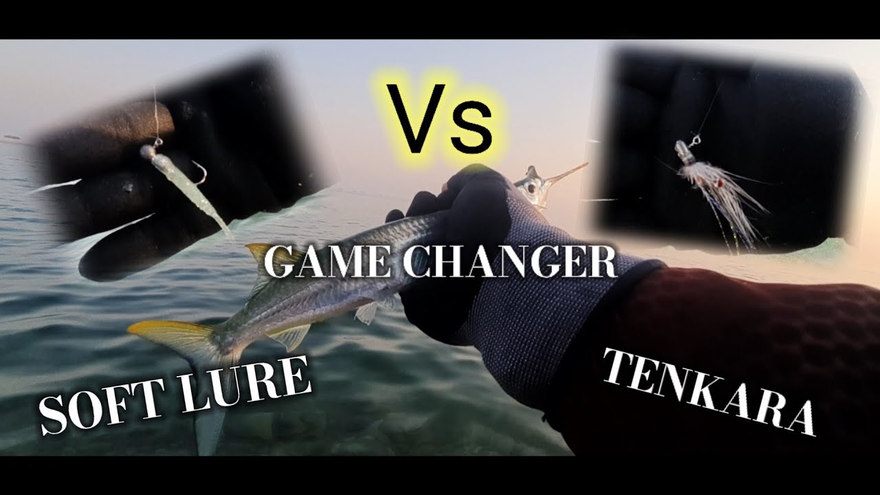 AJING FISHING USING TENKARA AND SOFTBAIT ROCK FISHING #fishing #diy #tenkara #ultralightfishing