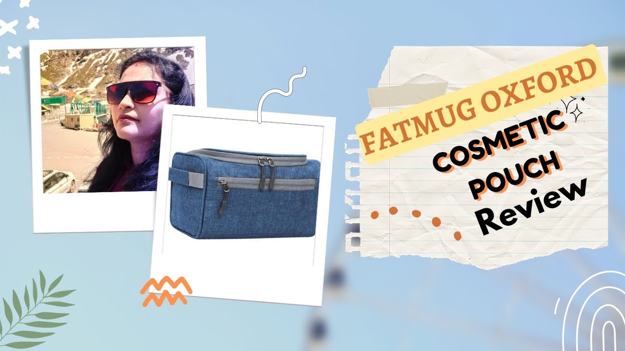FATMUG OXFORD Handy Cosmetic Pouch/ Toiletry Bag