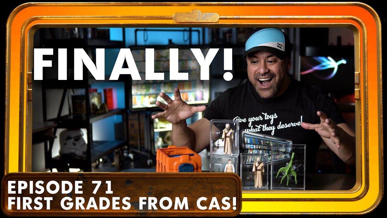 My FIRST Vintage Star Wars Graded Action Figures CAME BACK! - EP 71 - The Padawan Collector