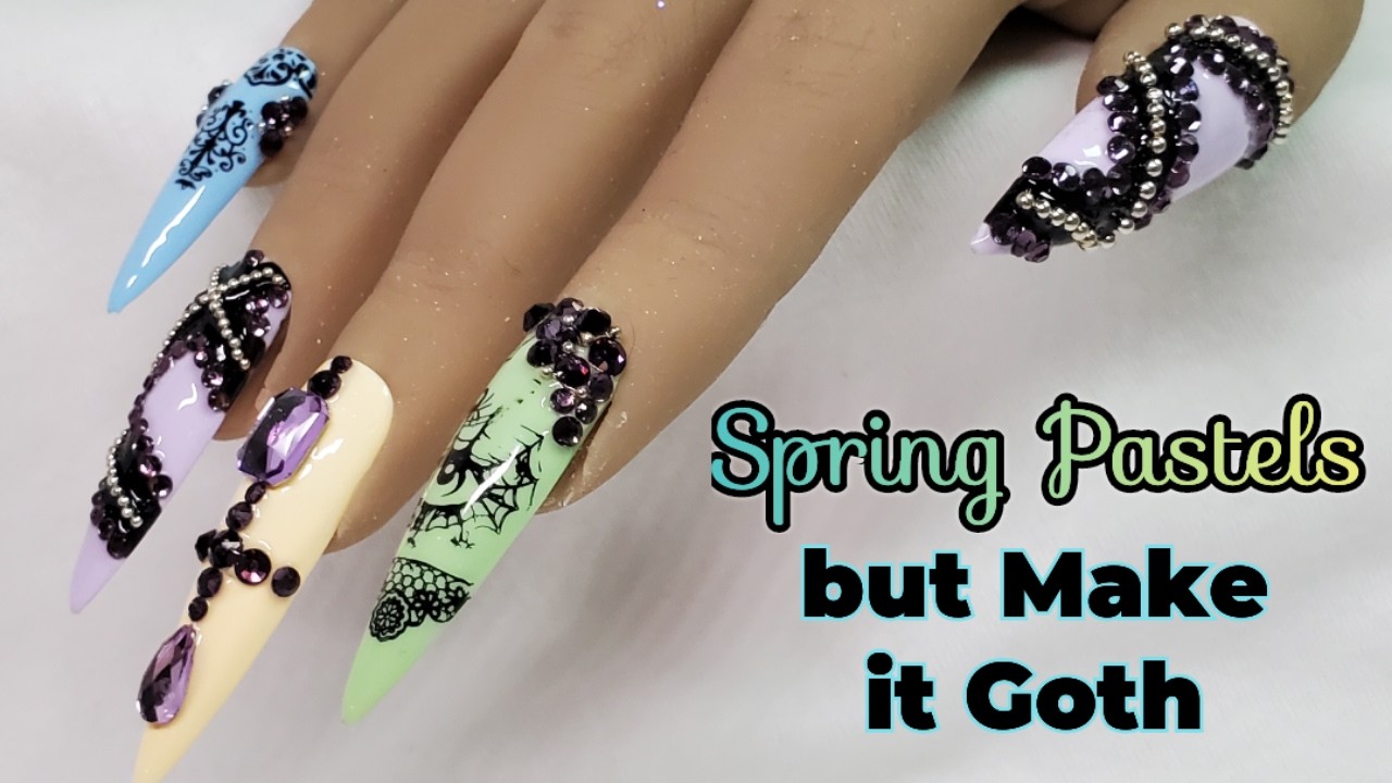 Spring Pastels but Make it Goth
