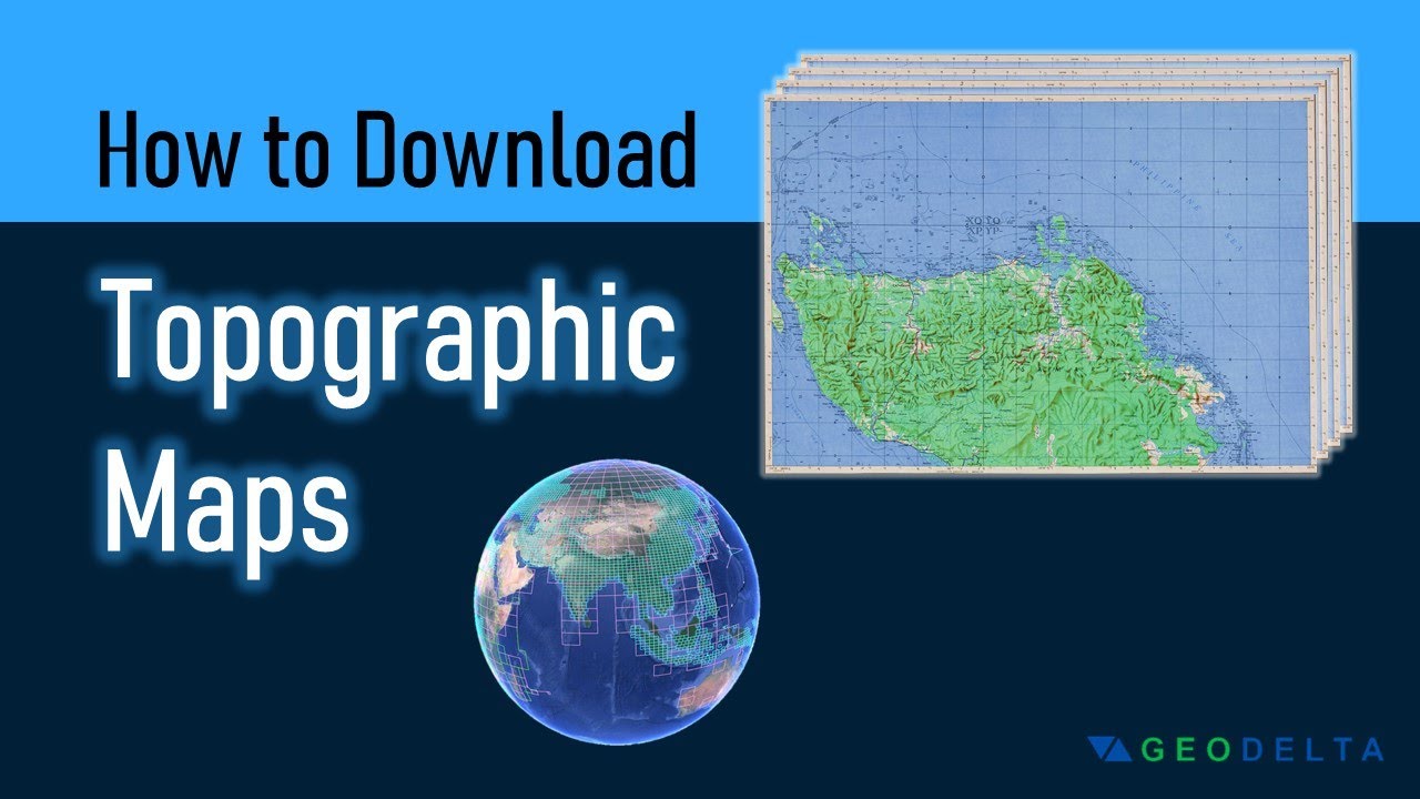 Downloading Topographic  Maps using Google Earth