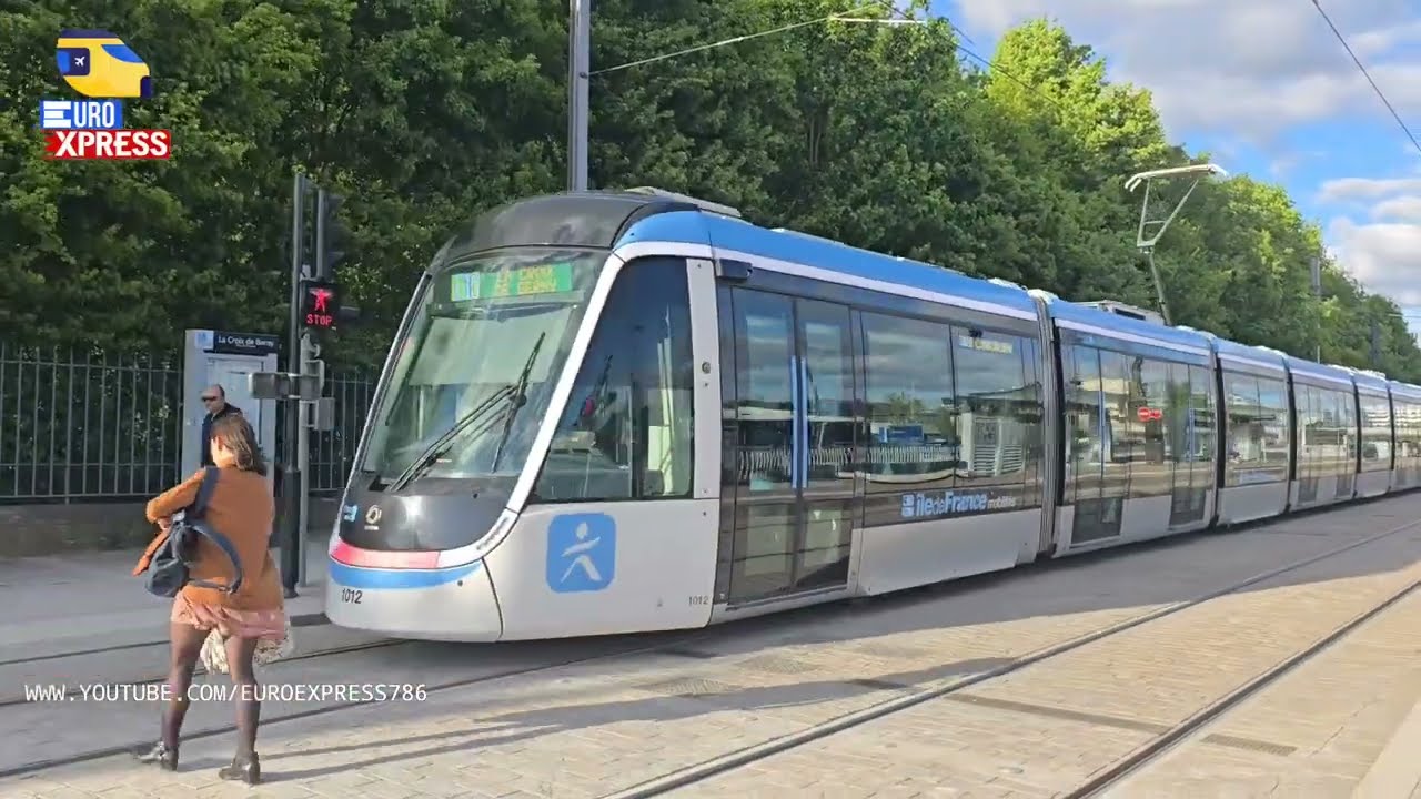 Tramway ligne - T10 ( &icirc;le de France) New Tram