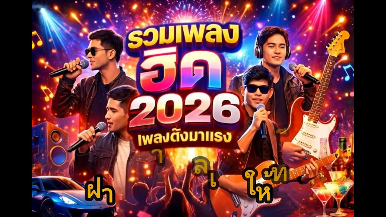 รวมเพลงฮิต 2026 ล่าสุด 🔥 รัก เศร้า เมา ครบทุกรส (เพลงดังใน TikTok) 