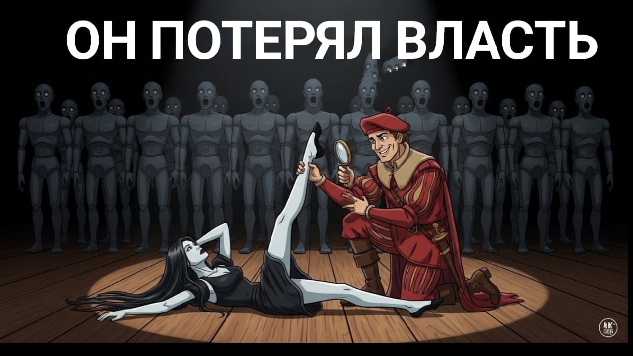 Он не потерял её — он потерял свою власть.