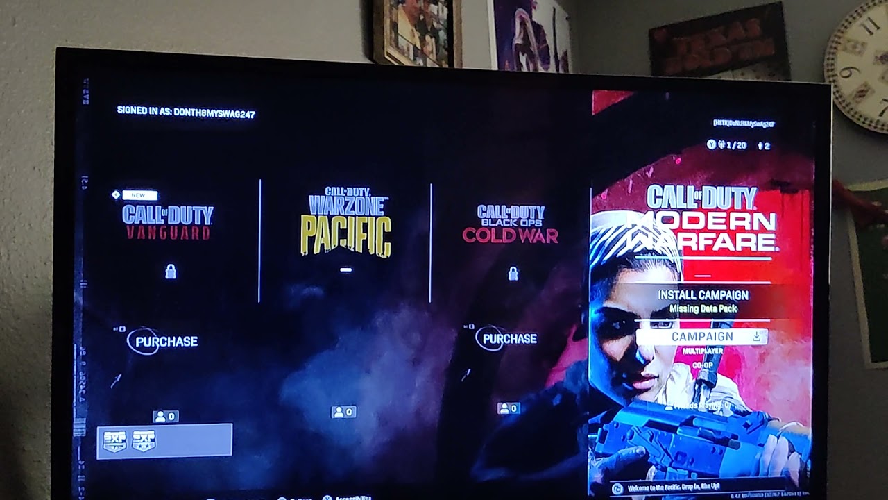 modern warfare campaign/multiplayer missing data packs. Dec 8 2021
