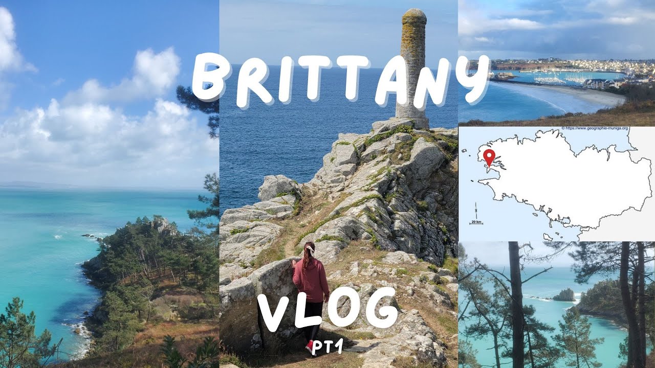 BRITTANY/BRETAGNE FRANCE Vlog pt1 : Crozon
