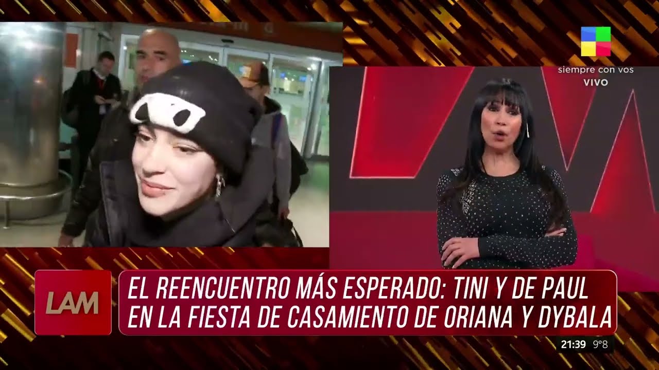 💍 EXCLUSIVO: TINI llegó a ARGENTINA para asistir al casamiento de ORIANA SABATINI y PAULO DYBALA
