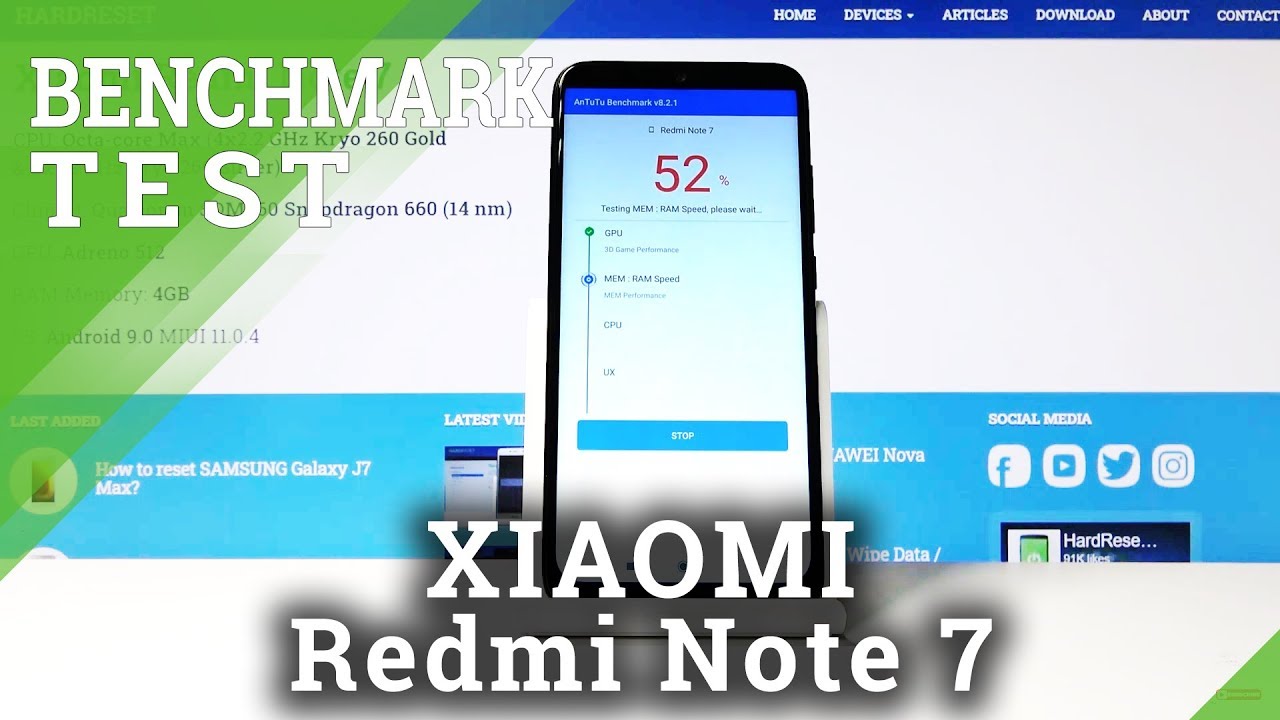 BENCHMARK TEST Xiaomi Redmi Note 7 &ndash; Antutu Benchmark Results