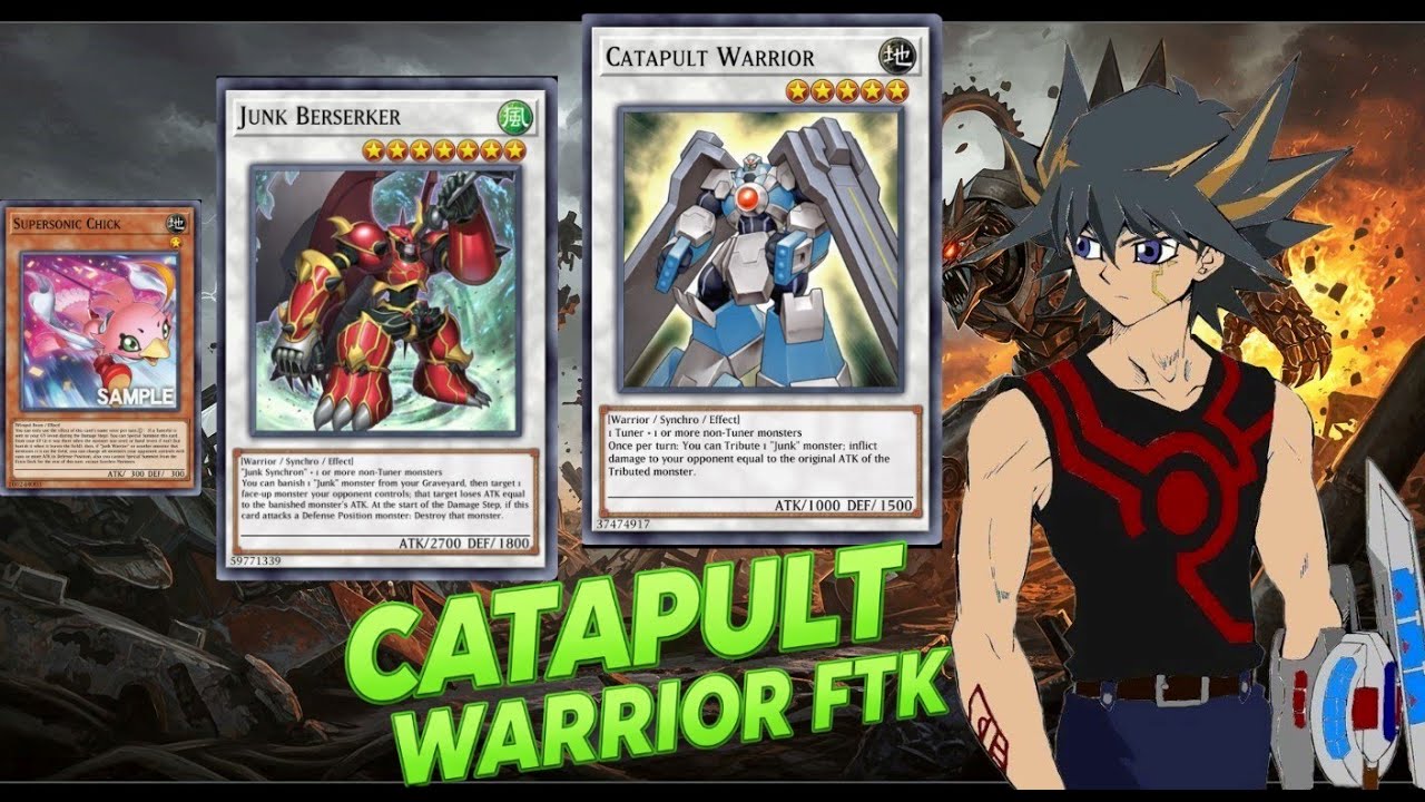 MDPRO3,Catapult Warrior FTK One-Turn Deck! 🚀💥 #YuGiOh,Supersonic Chick[SD48]