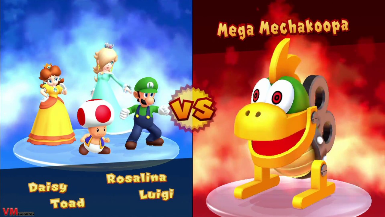 Mario Party 10 Chaos Castle  | Daisy , Toad , Luigi , Rosalina #1 | VMGAMING