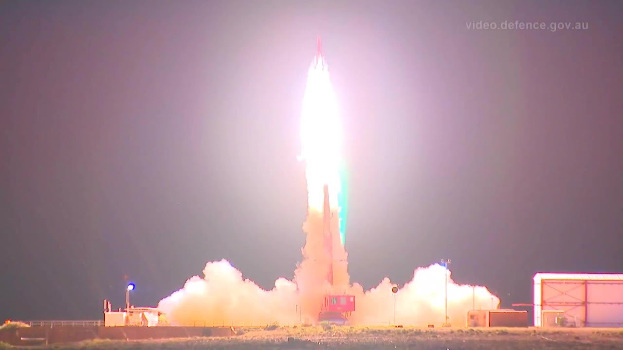 Australia DOD - HIFiRE 4 Hypersonic Scramjet Missile Test Launch [1080p]