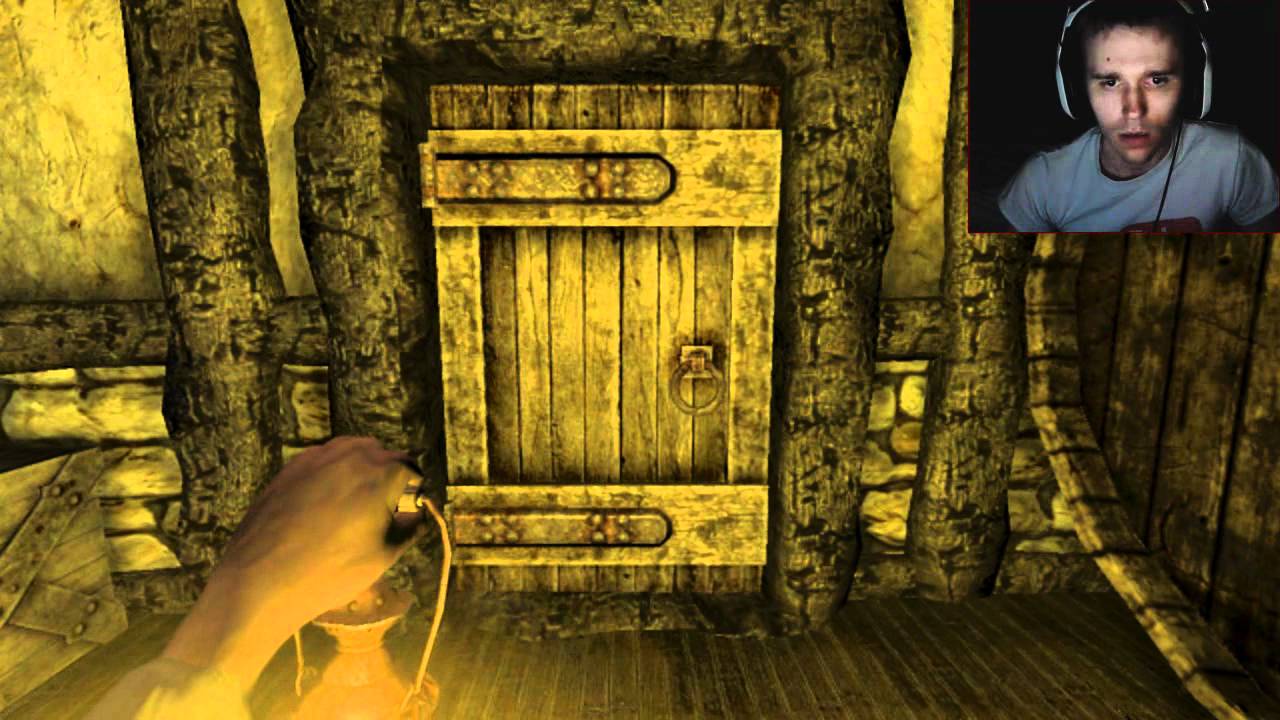 Scary Games - Amnesia Custom Story THE ATTIC Chapter 1 w/ Reactions & Facecam Part 1 of 2
