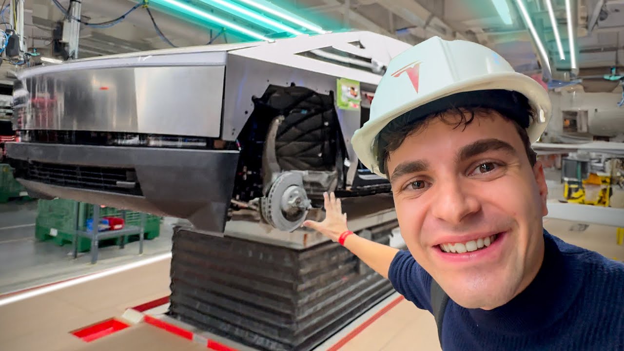 Dentro la FABBRICA TESLA con ELON MUSK