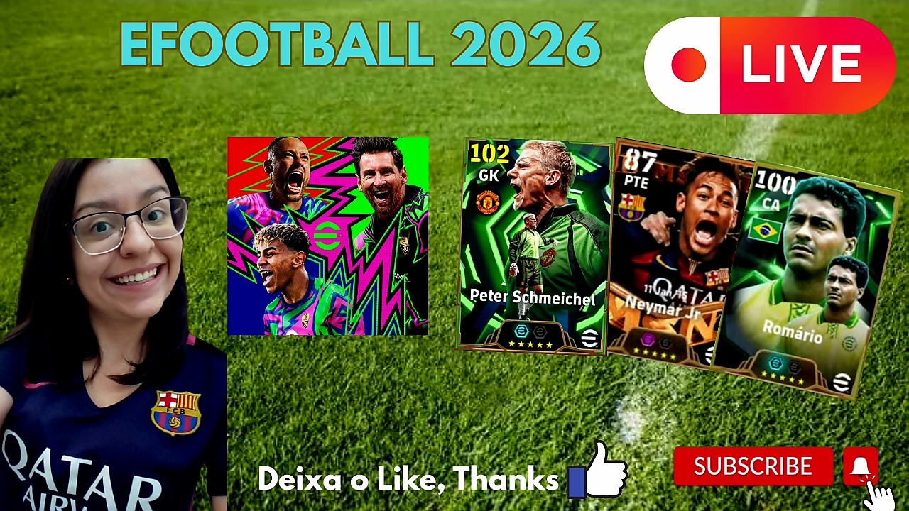 Estou conferindo a nova atualização no eFootball 2026 Ao Vivo #136