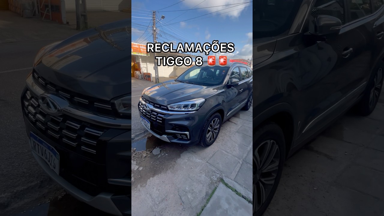 RECLAMA&Ccedil;&Otilde;ES TIGGO 8 #tiggo8 #caoachery #cherytiggo8 #defeitotiggo8