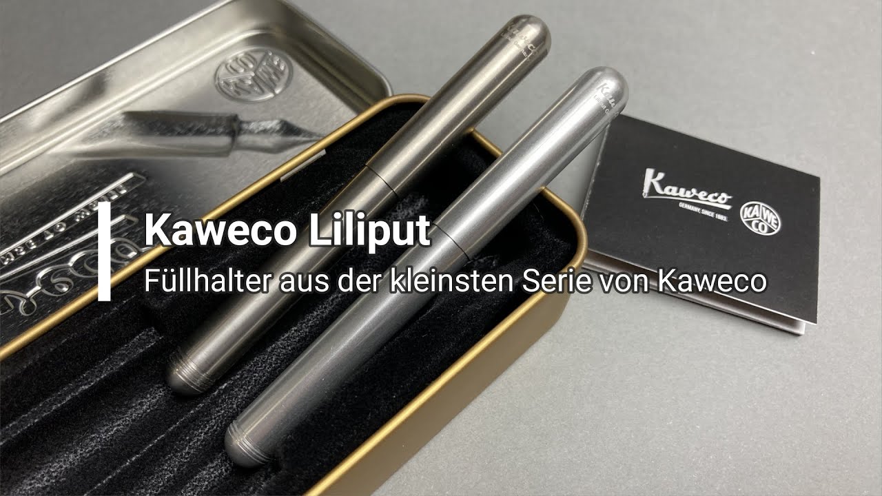 Kaweco Liliput Füllfederhalter / Pocket Pen - Review mit Test