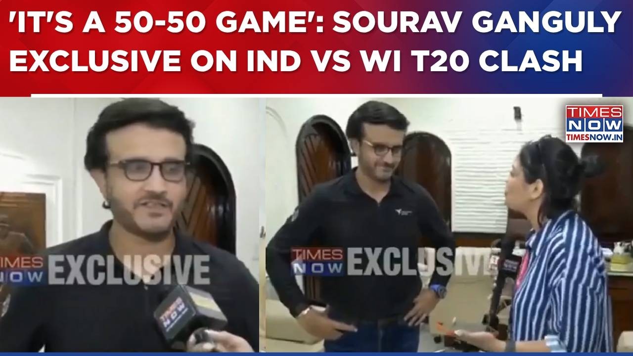 Sourav Ganguly Exclusive On Ind Vs WI T20 Clash: 'India Is Very Strong Team, So Is West Indies...'
