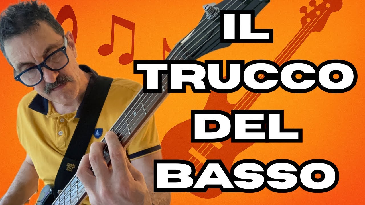 Con il basso non serve sapere le note, le impari lo stesso! 