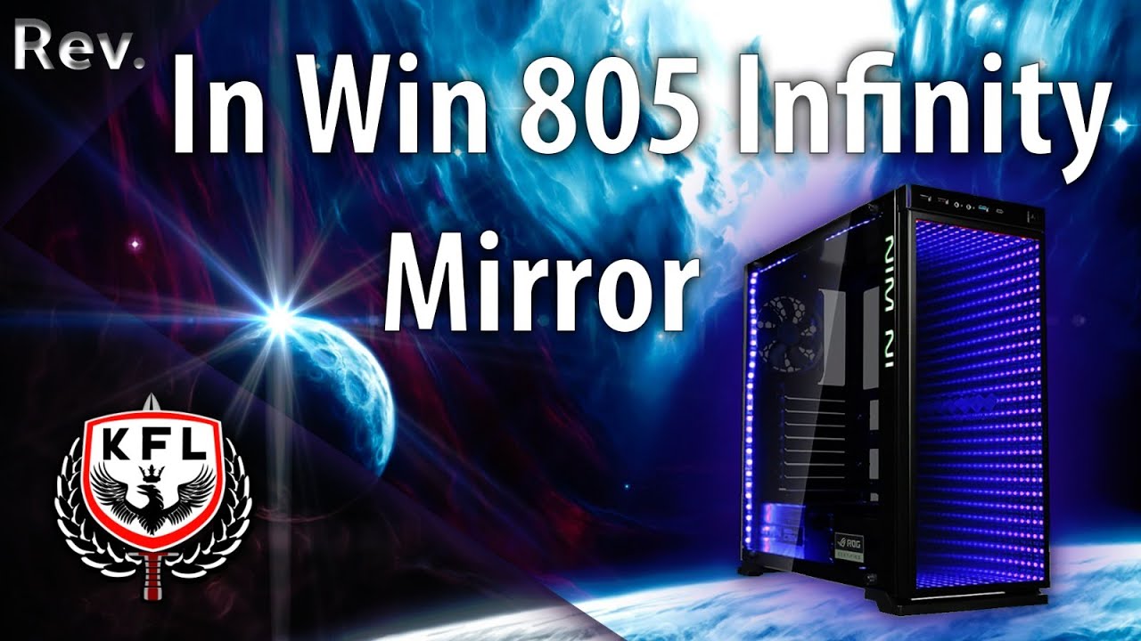In Win 805 Infinity Mirror - First in Europe!!