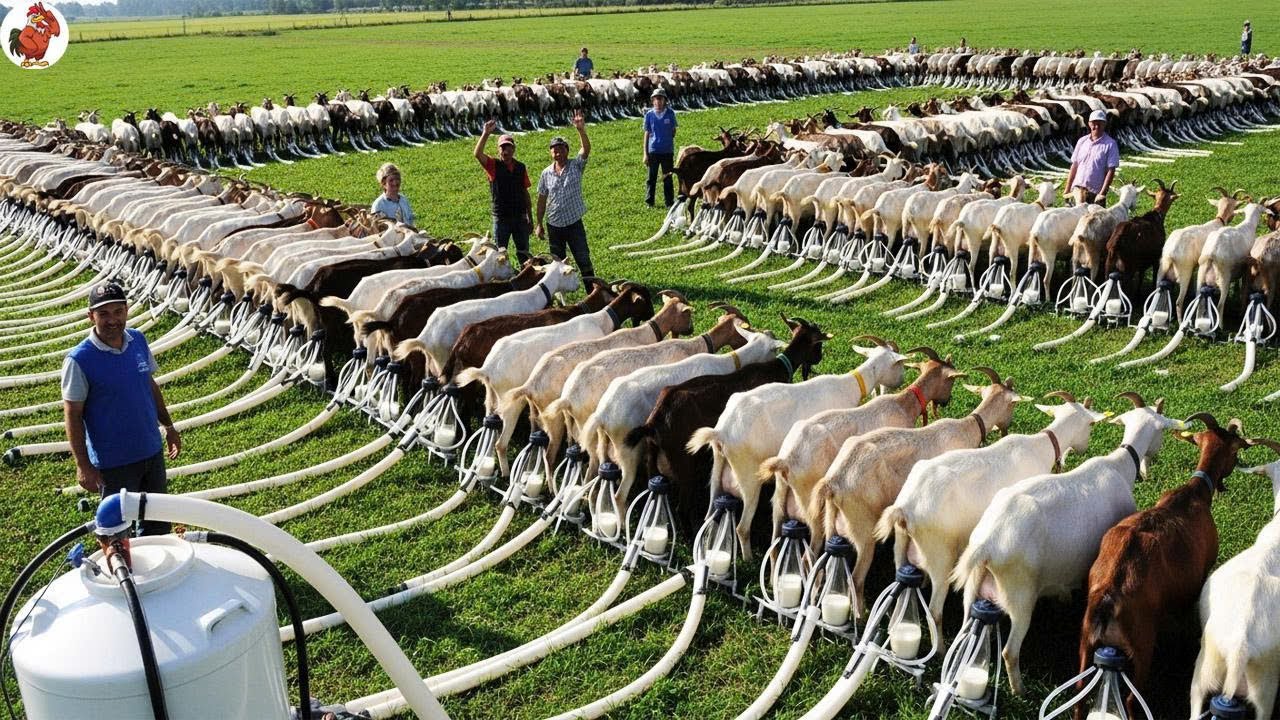 Kỹ Thuật Thu Hoạch Sữa Dê Mới Nhất - Quy Trình Quá Đơn Giản - Nông Dân Làm Giàu Nhanh Chóng