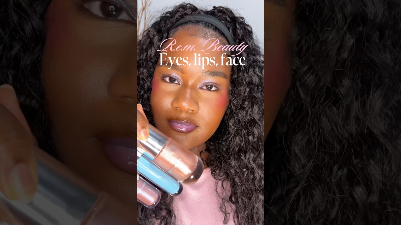 Eyes, lips, and face Makeup using 