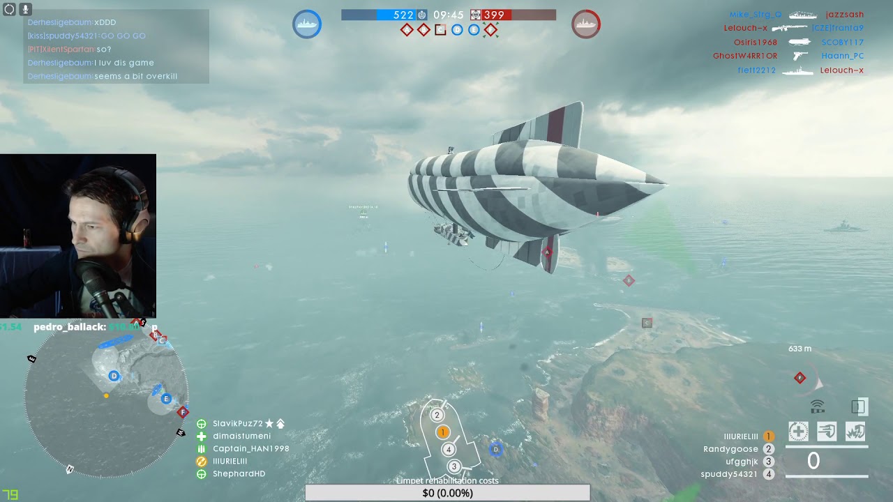 Battlefield 1 - C-class Airship | Heligoland Bight | Observer