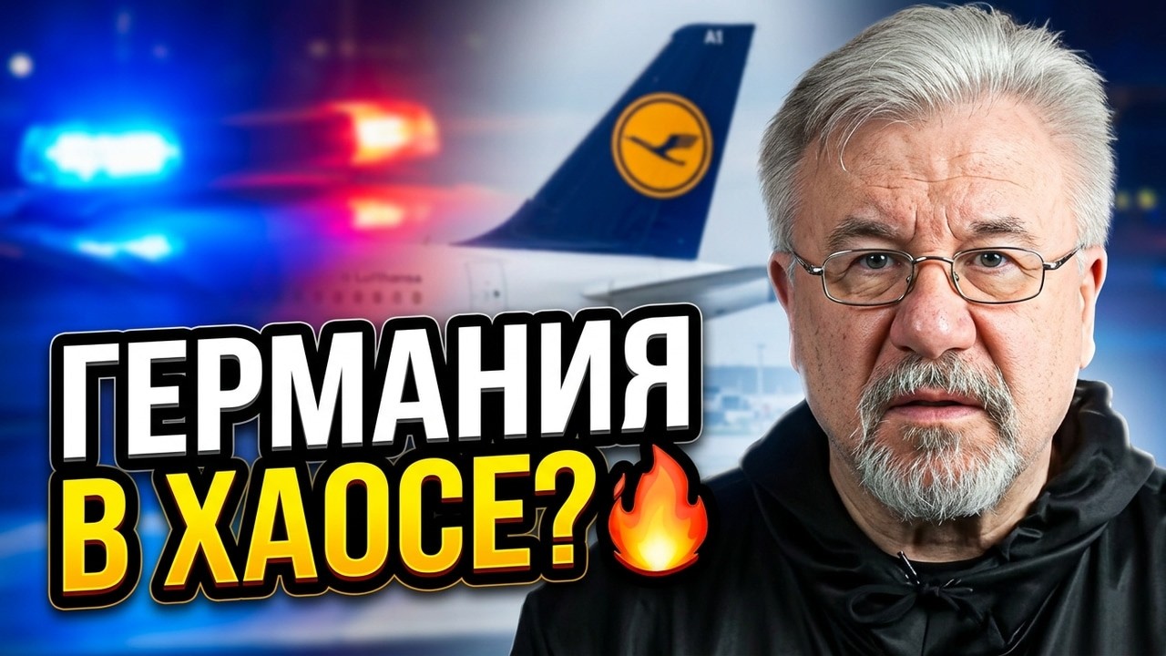 🔥Что произошло в Германии? Забастовка, полицейский рейд и курьёз с iPhone