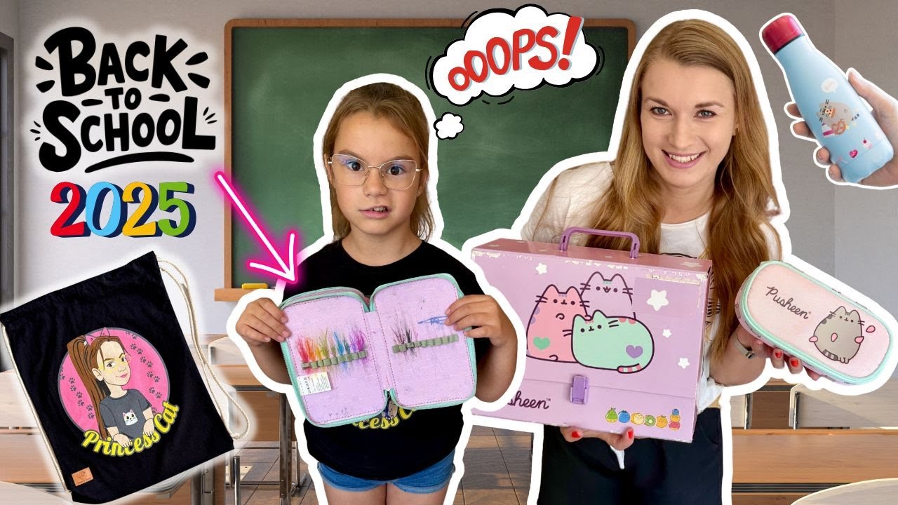 Cała wyprawka szkolna Oliwii do 2 klasy💖 Back to School 2025💖
