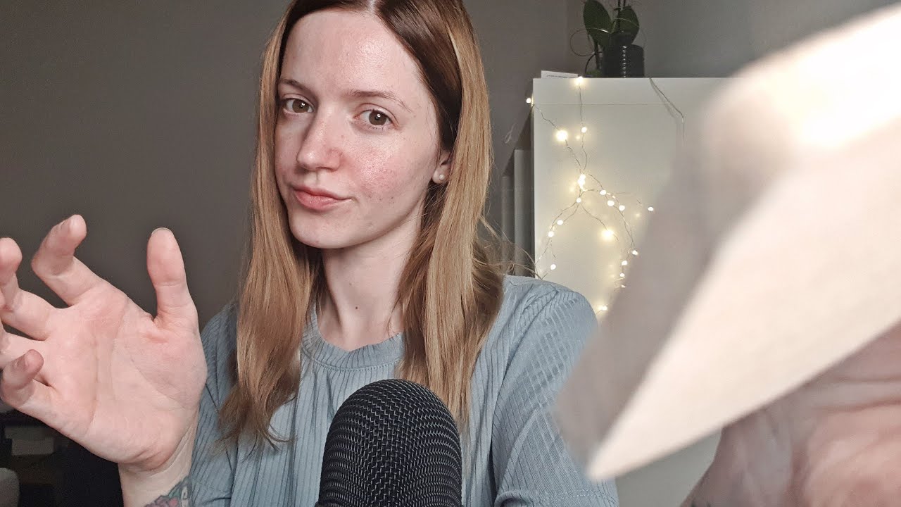 ASMR hand sounds and eating you - wet mouth sounds, om nom nom, wooden spoon - relaxing for sleep