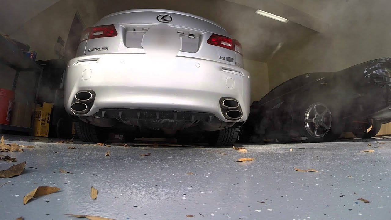 2008 Lexus ISF idle + rev