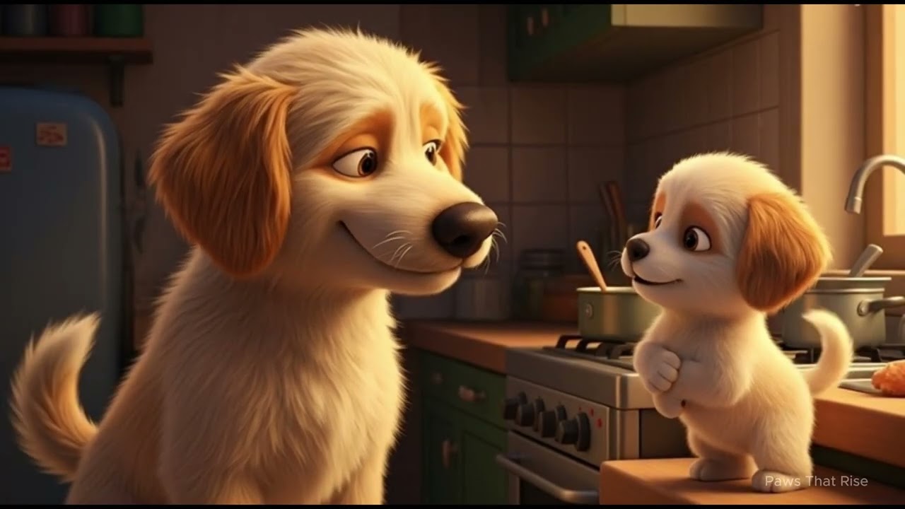 This Father Never Gave Up | Animated Cute Dog Story