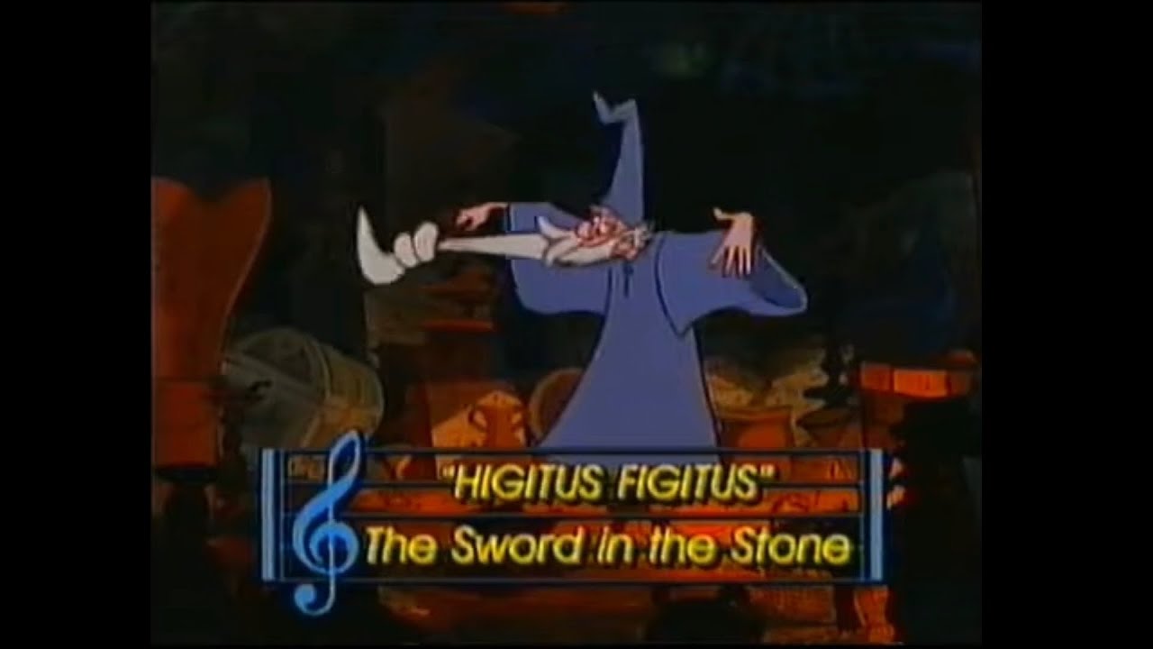 Higitus Figitus - The Sword in The Stone (With Lyrics)