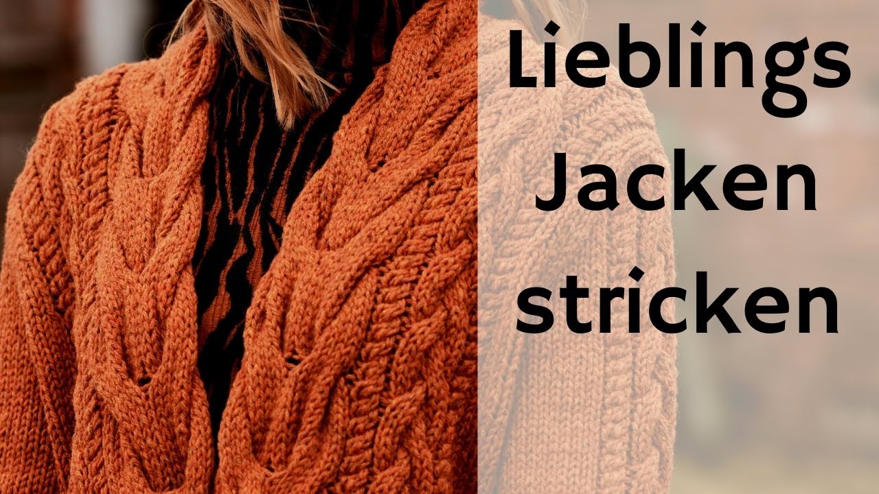 Stricken - 5 Lieblingsjacken auch für große Größen