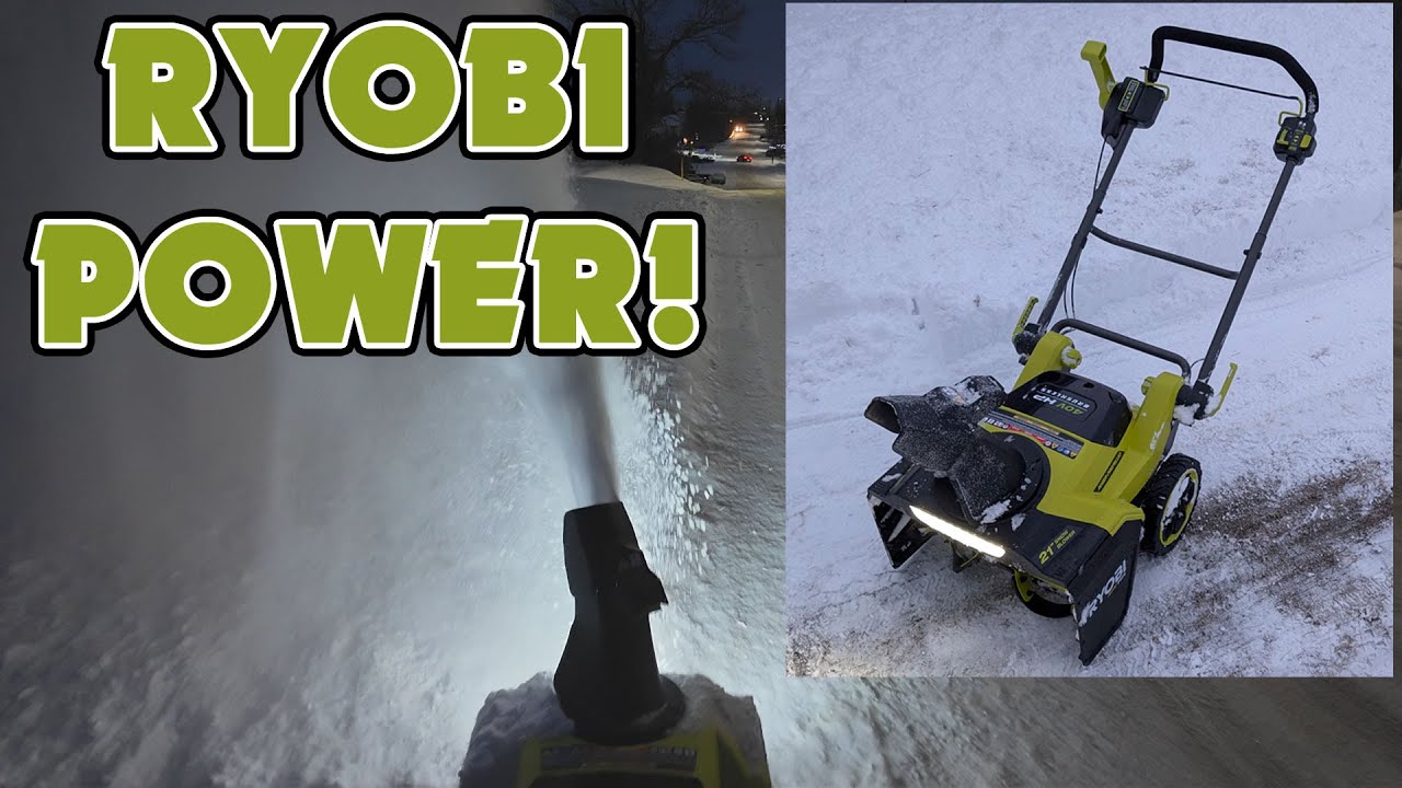 Снегоочиститель Ryobi 21