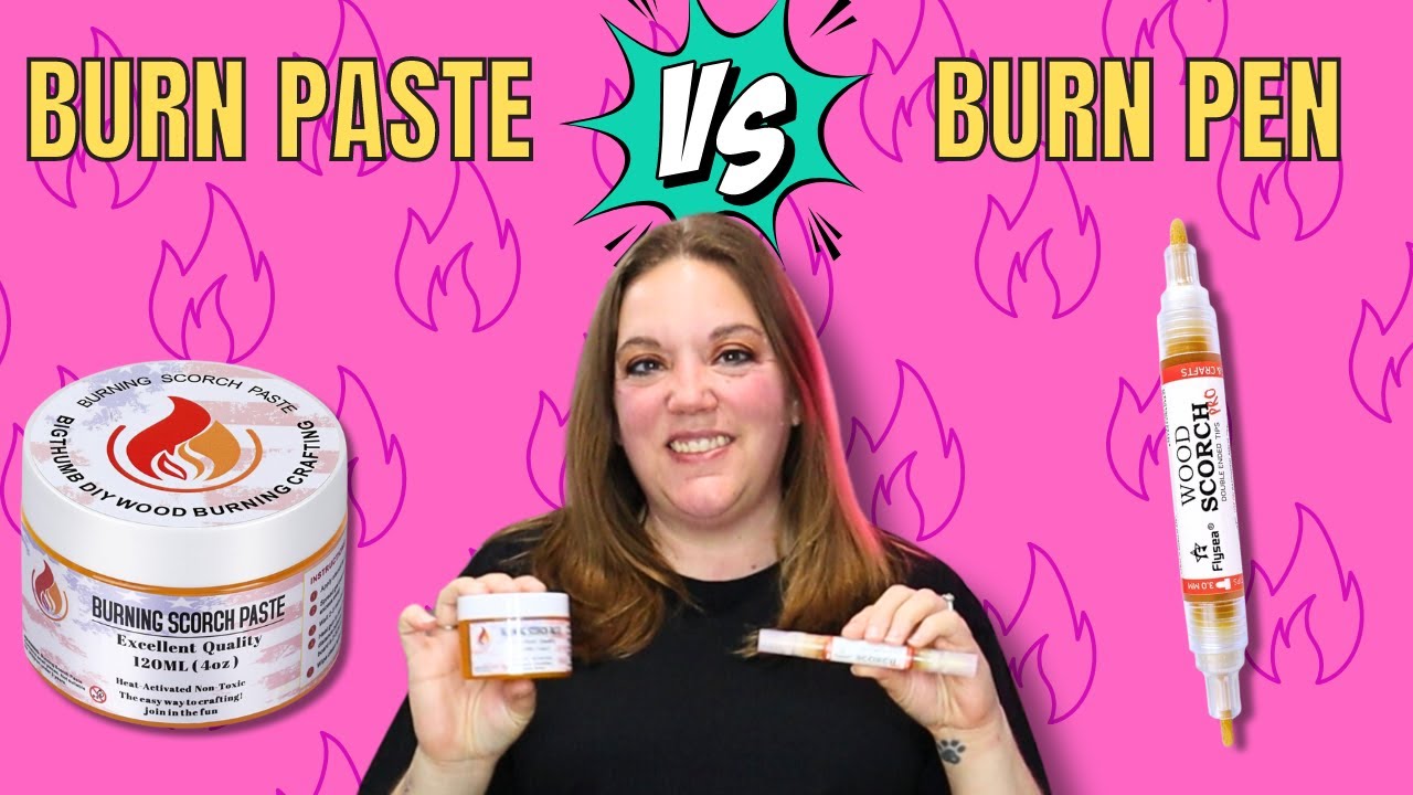 Burn Pen VS Burn Paste Which One Reigns Supreme - Cricut wood burning