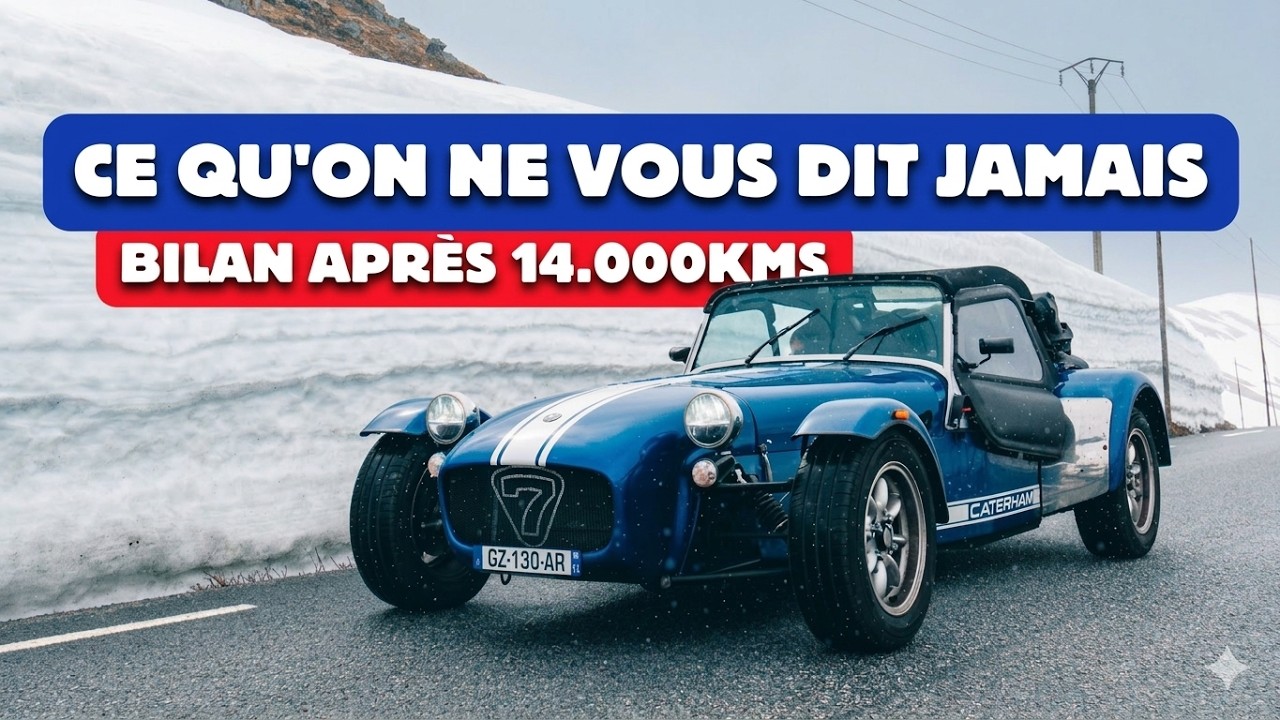 Mon BILAN en CATERHAM : &Ccedil;A VA VOUS SURPRENDRE...