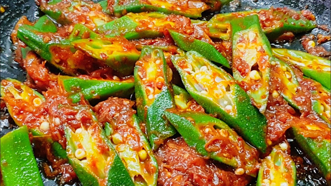 Resepi bendi goreng sedap sekali!