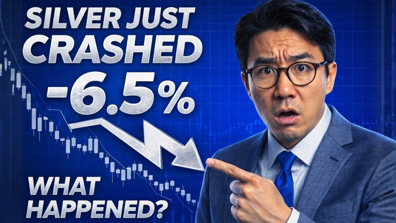 Silver Just Crashed 6.5% After Hitting $121 | What Happened?