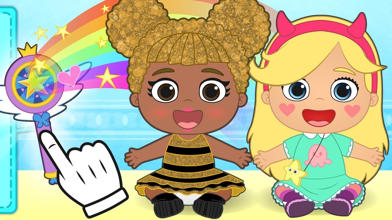 BEBE LILY se disfraza de LOL Dolls, Princesas, Vampiro y más | Dibujos animados educativos